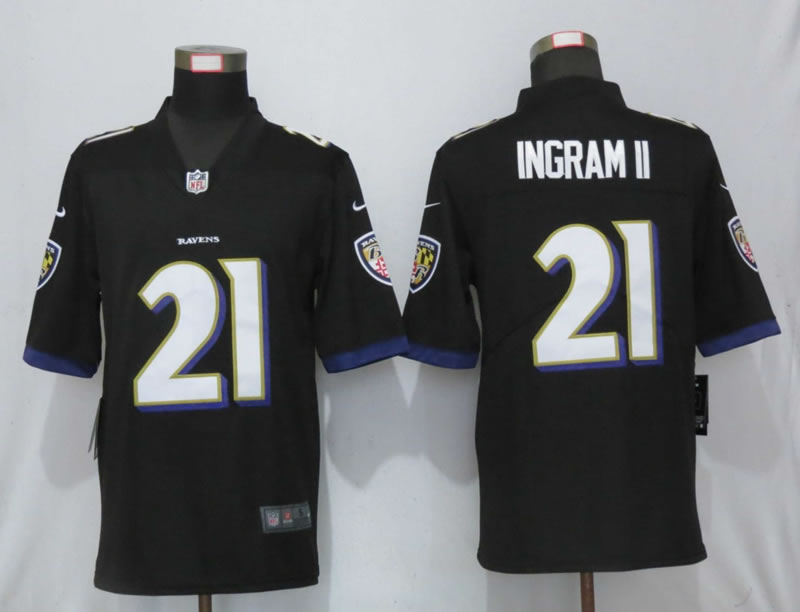 Nike Baltimore Ravens 21 Ingram II Navy Black Color Rush Limited Jersey,We sell and wholesale Nike Baltimore Ravens 21 Ingram II Navy Black Color Rush Limited Jersey on line form chian!